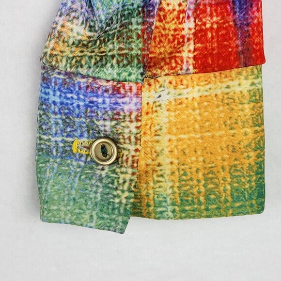 The Limited Long Sleeve Button Up Shirt Size XS (estimated) Multicolored - Picture 5 of 8